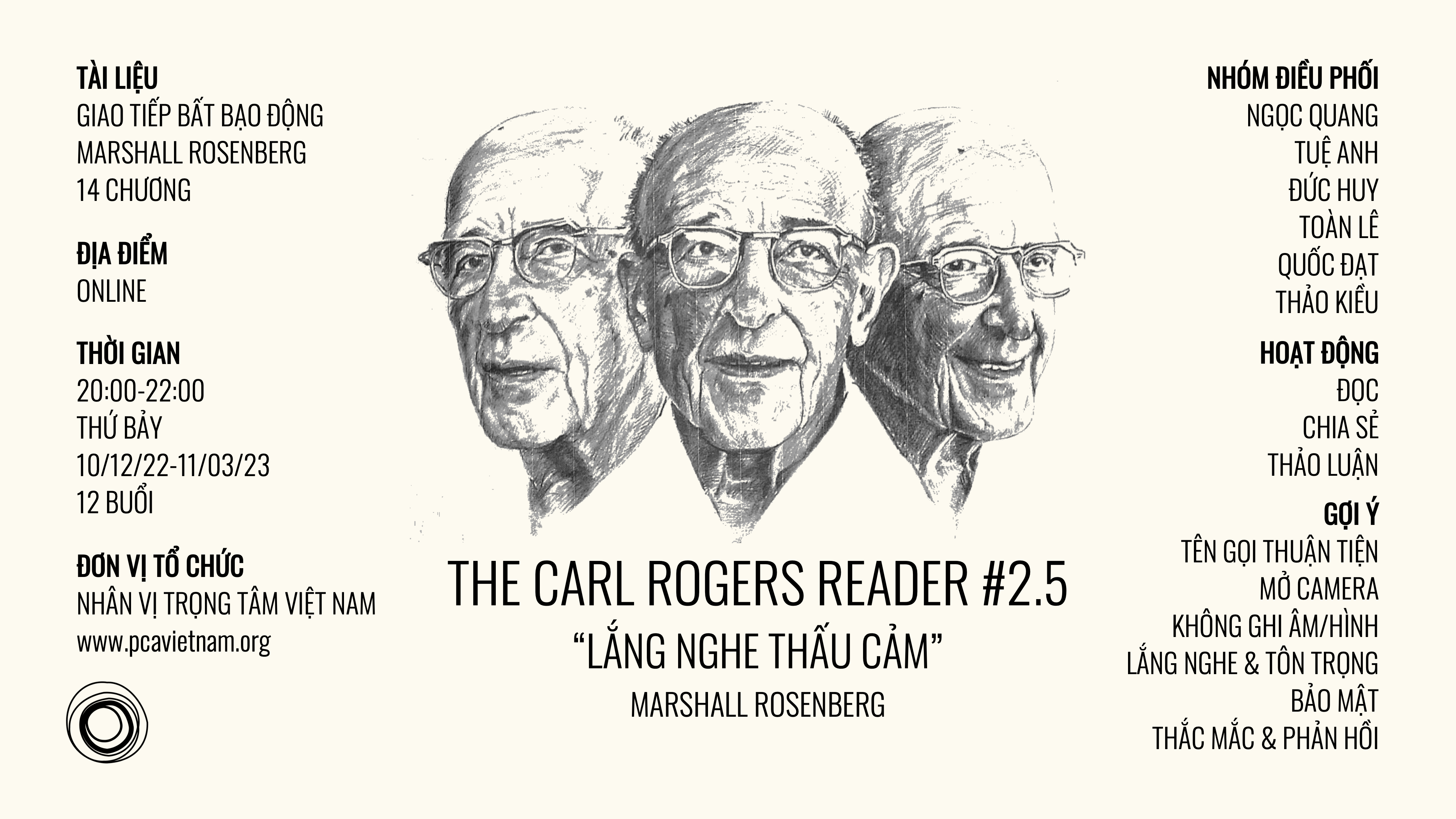 The Carl Rogers Reader #2.5: “Lắng nghe thấu cảm”