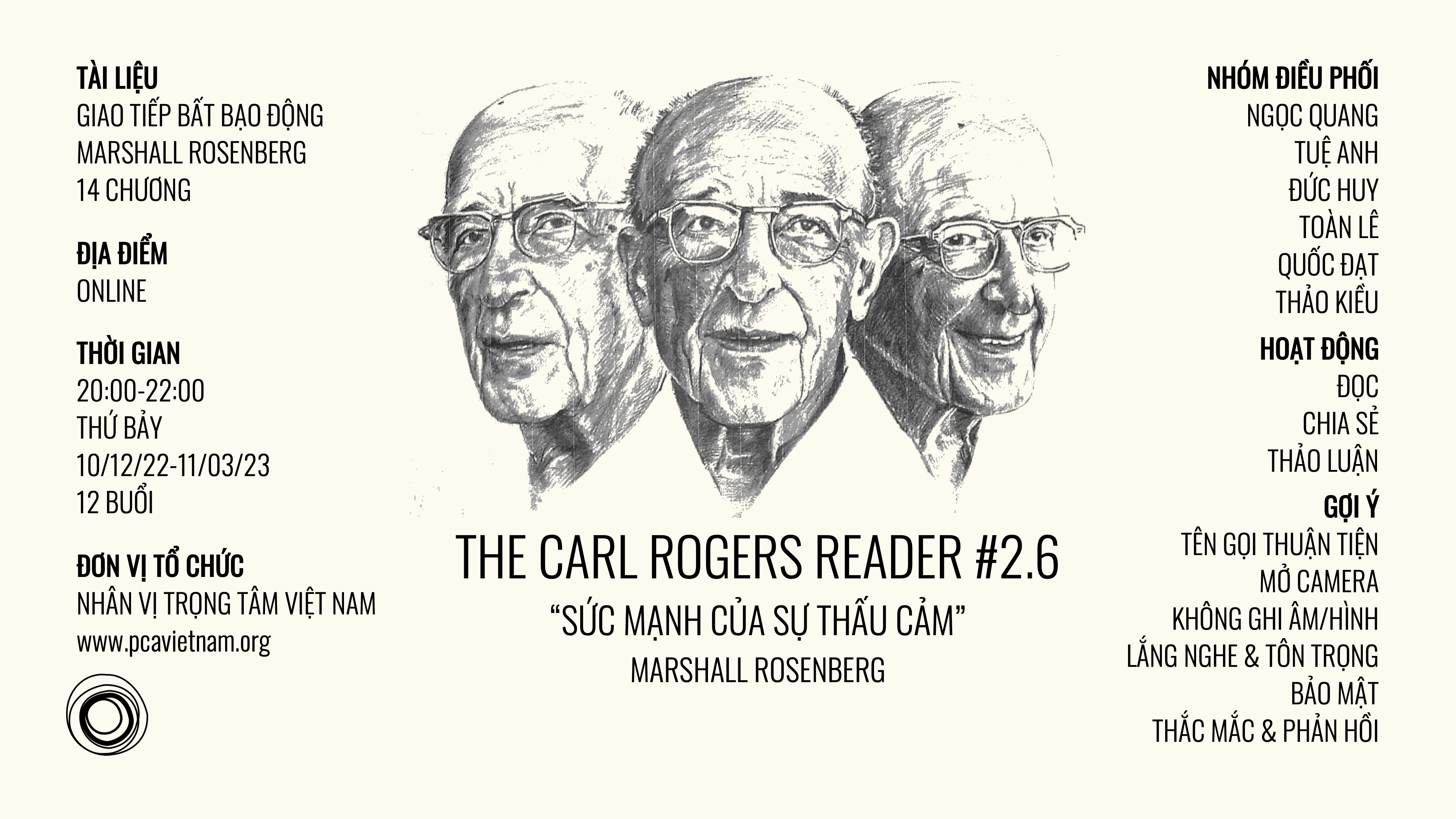 The Carl Rogers Reader #2.6: “Sức mạnh của sự thấu cảm”